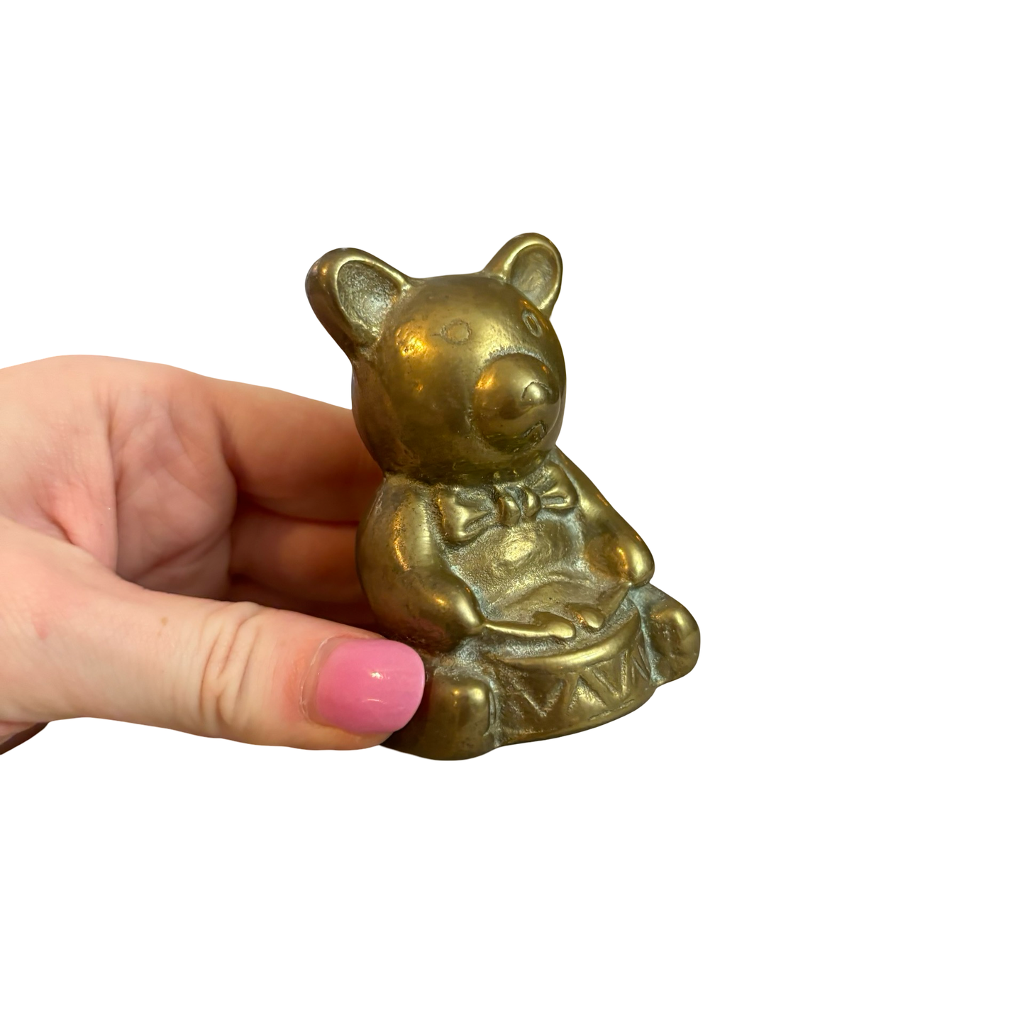 Brass Teddy Bear