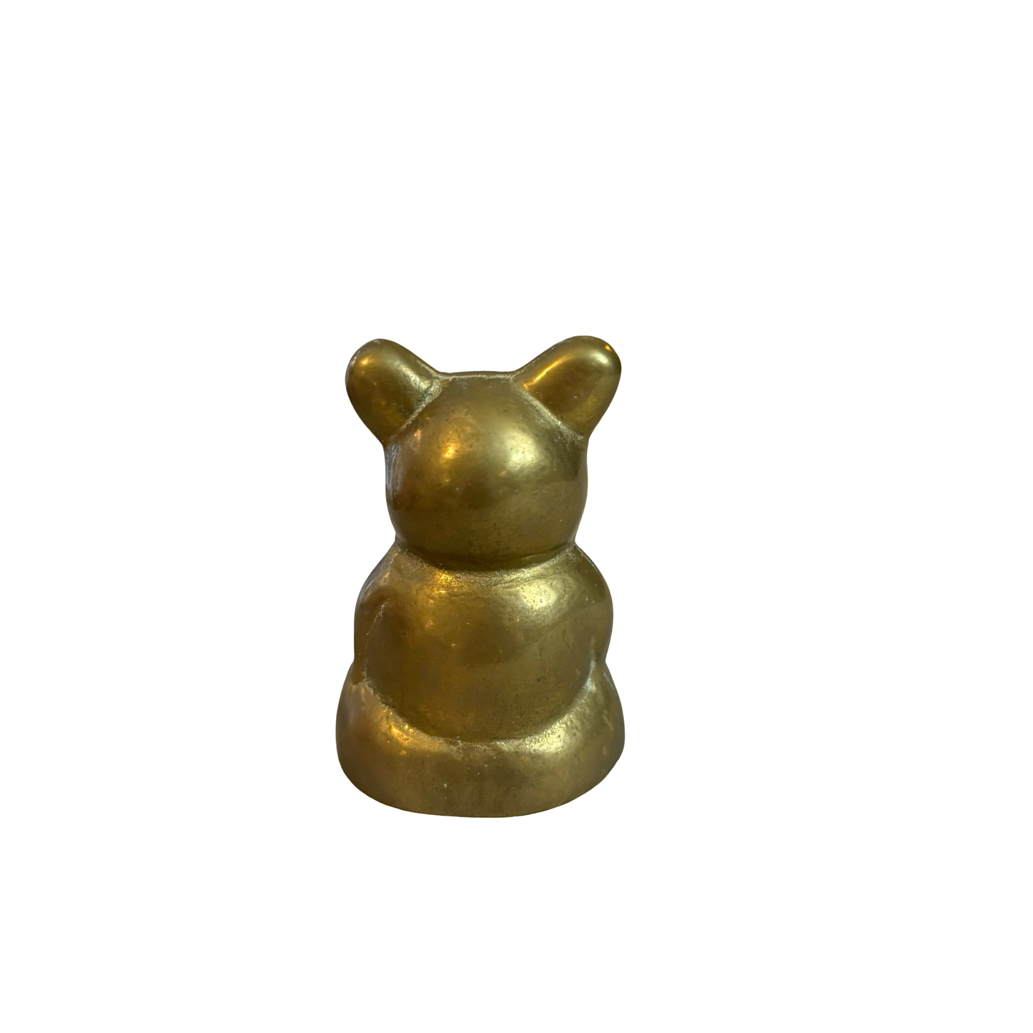 Brass Teddy Bear