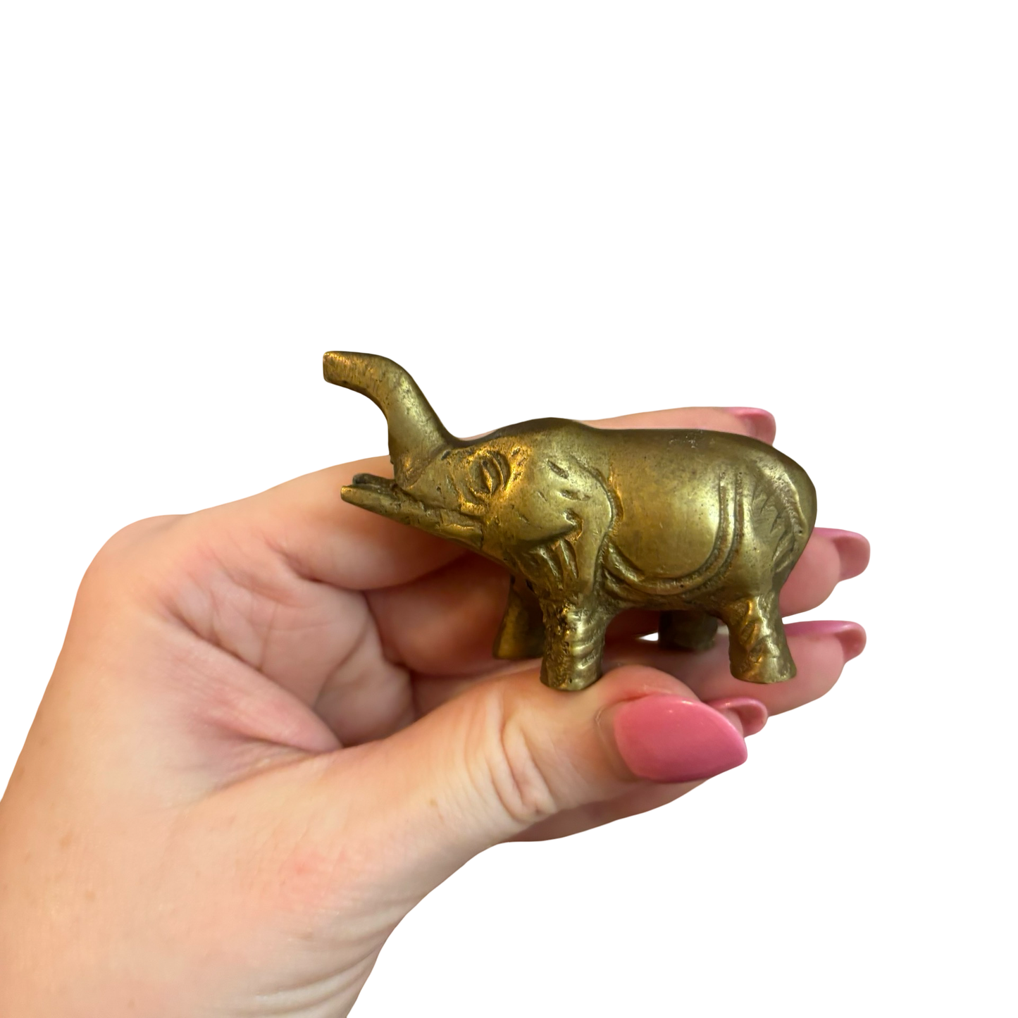Brass Mini Elephant Pair