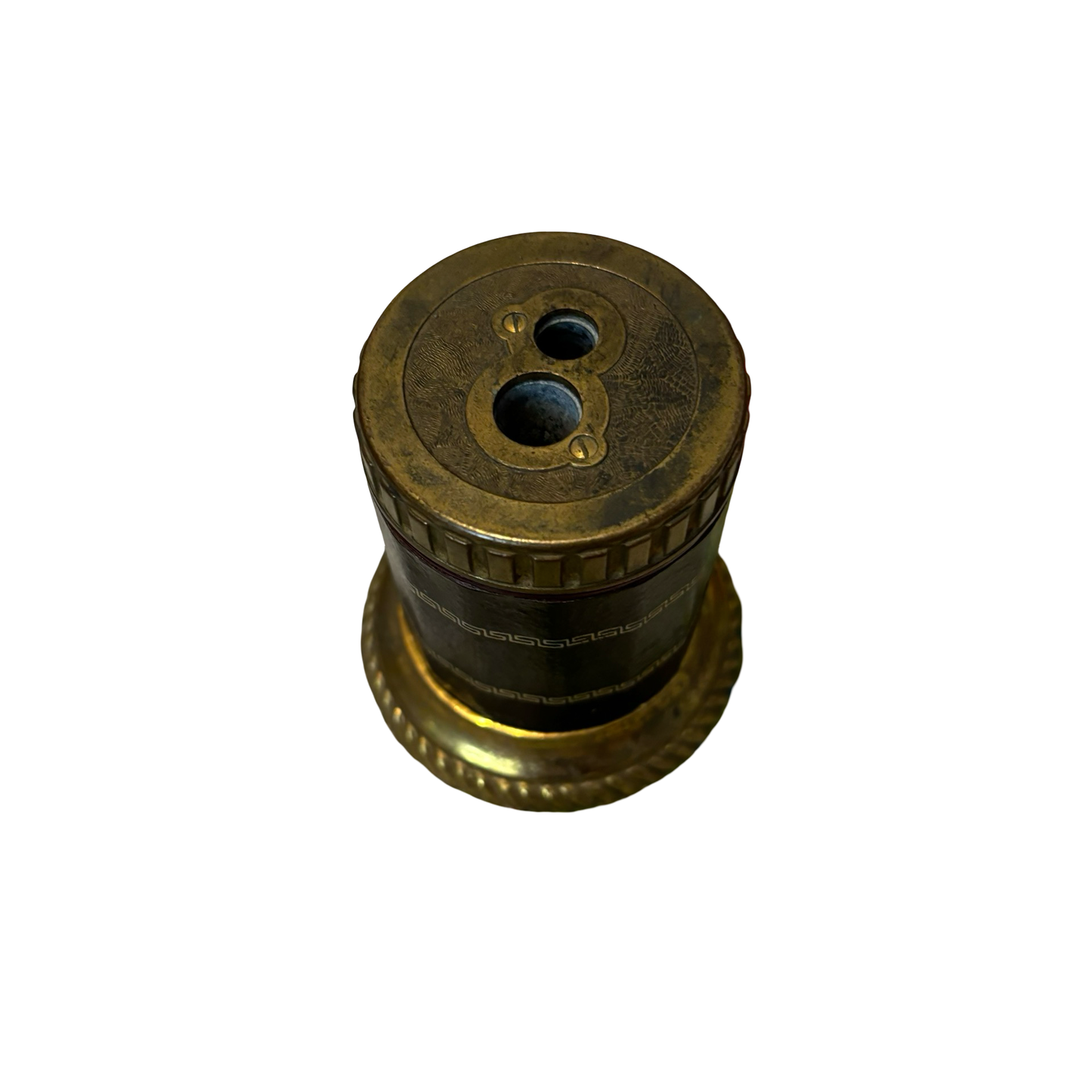 Leather Wrapped Pencil Sharpener
