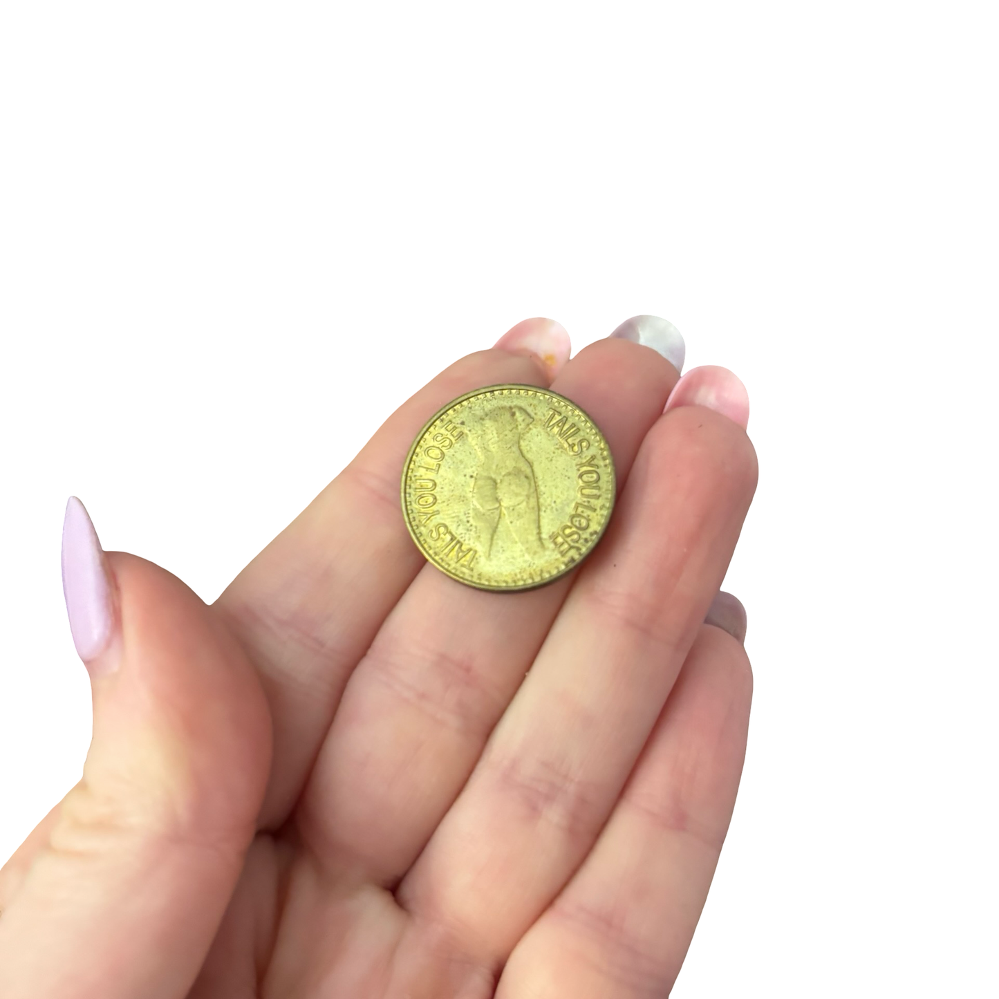 Novelty Heads I Win, Tails You Lose Coin