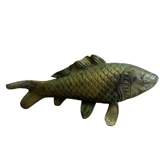 Brass Koi Fish by Maitland Smith