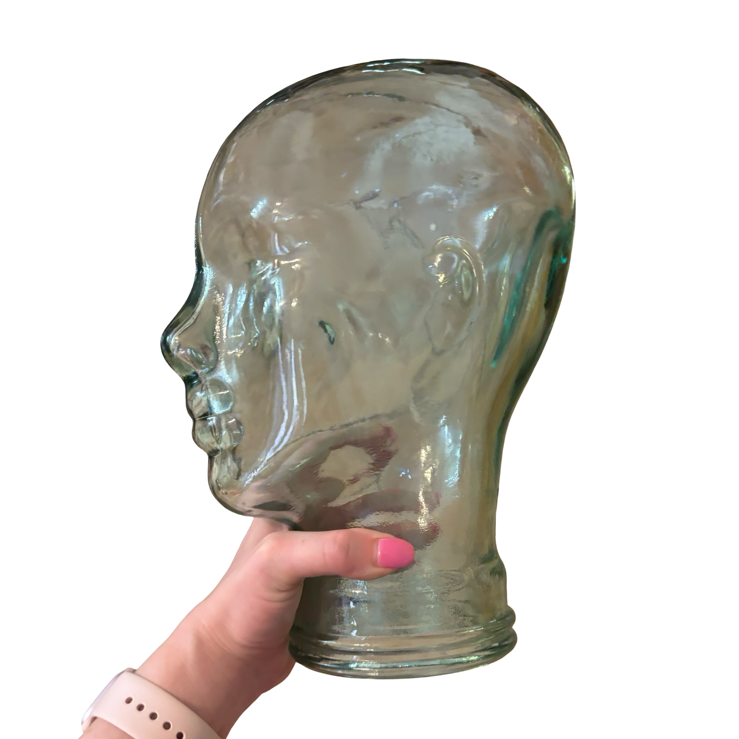Glass Mannequin Head