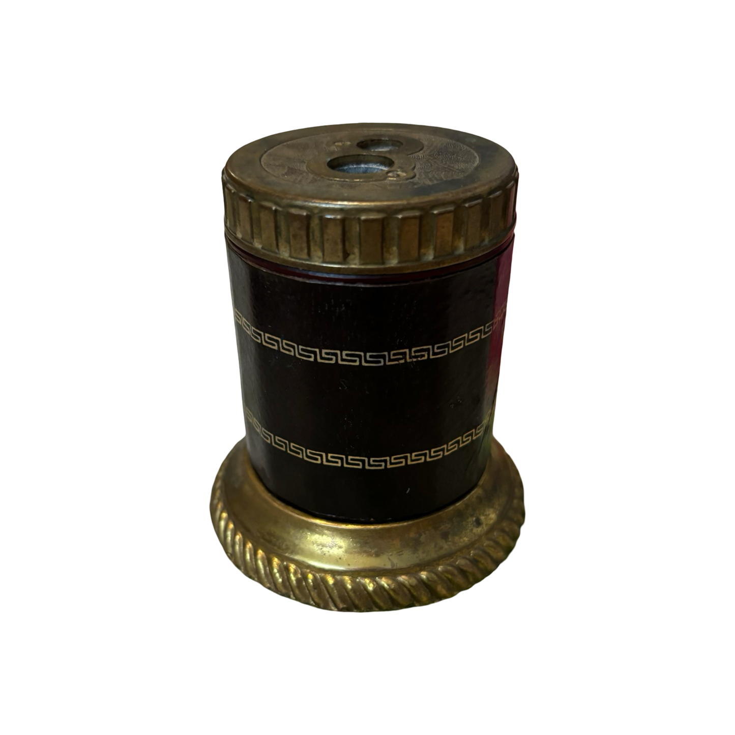Leather Wrapped Pencil Sharpener