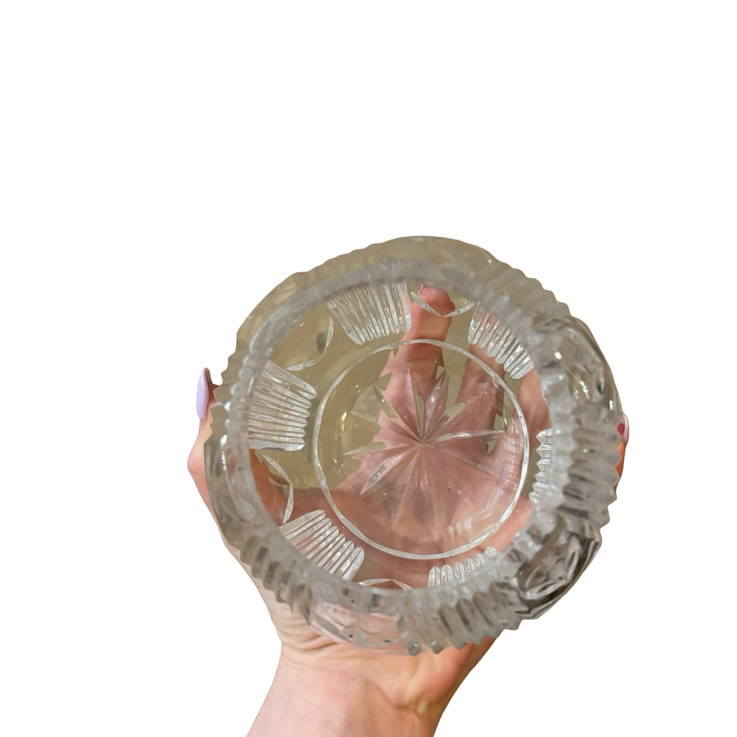 Crystal Rose Bowl