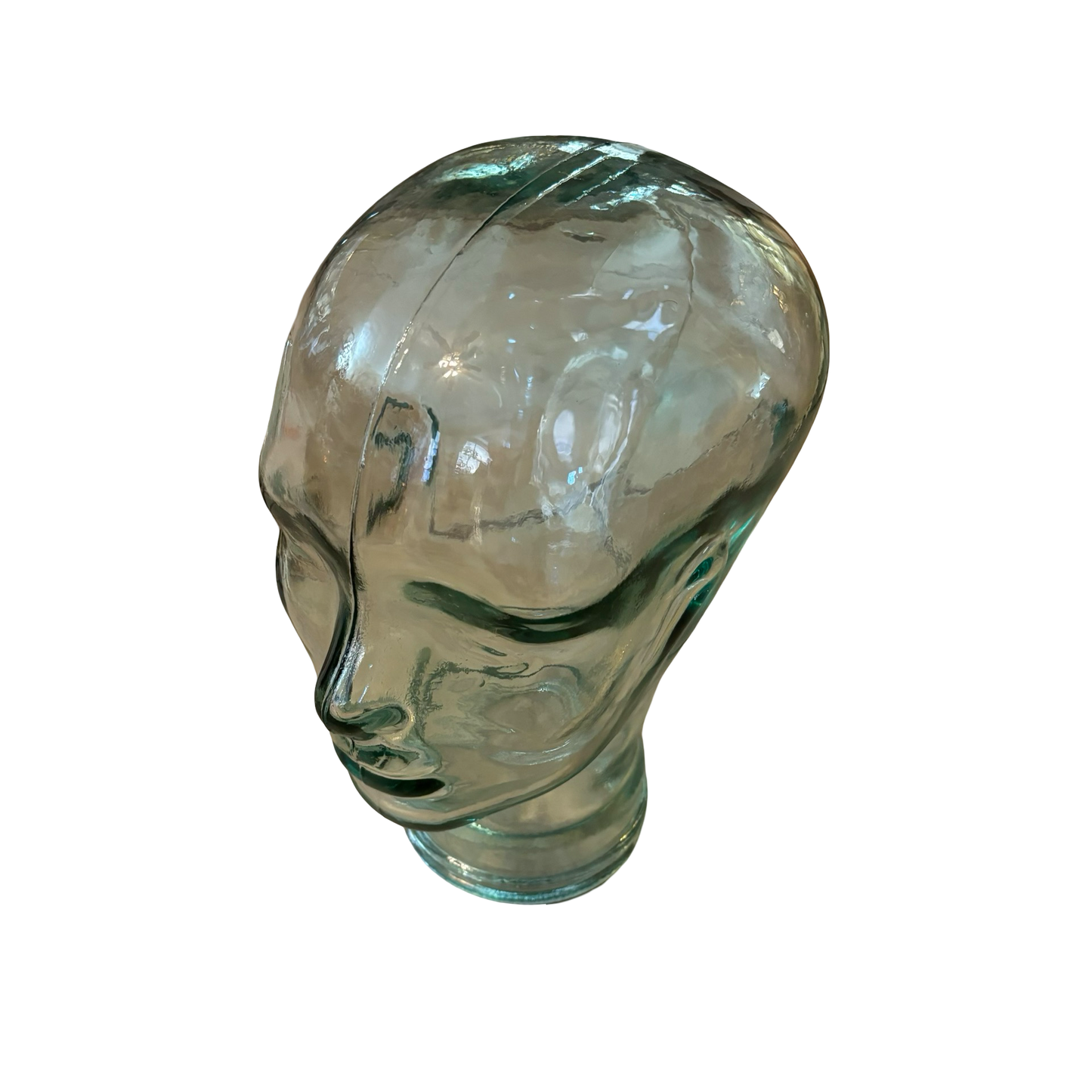 Glass Mannequin Head