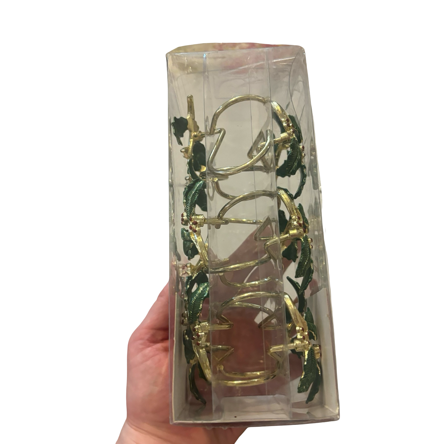 Lenox Holly Berry Shower Curtain Hooks