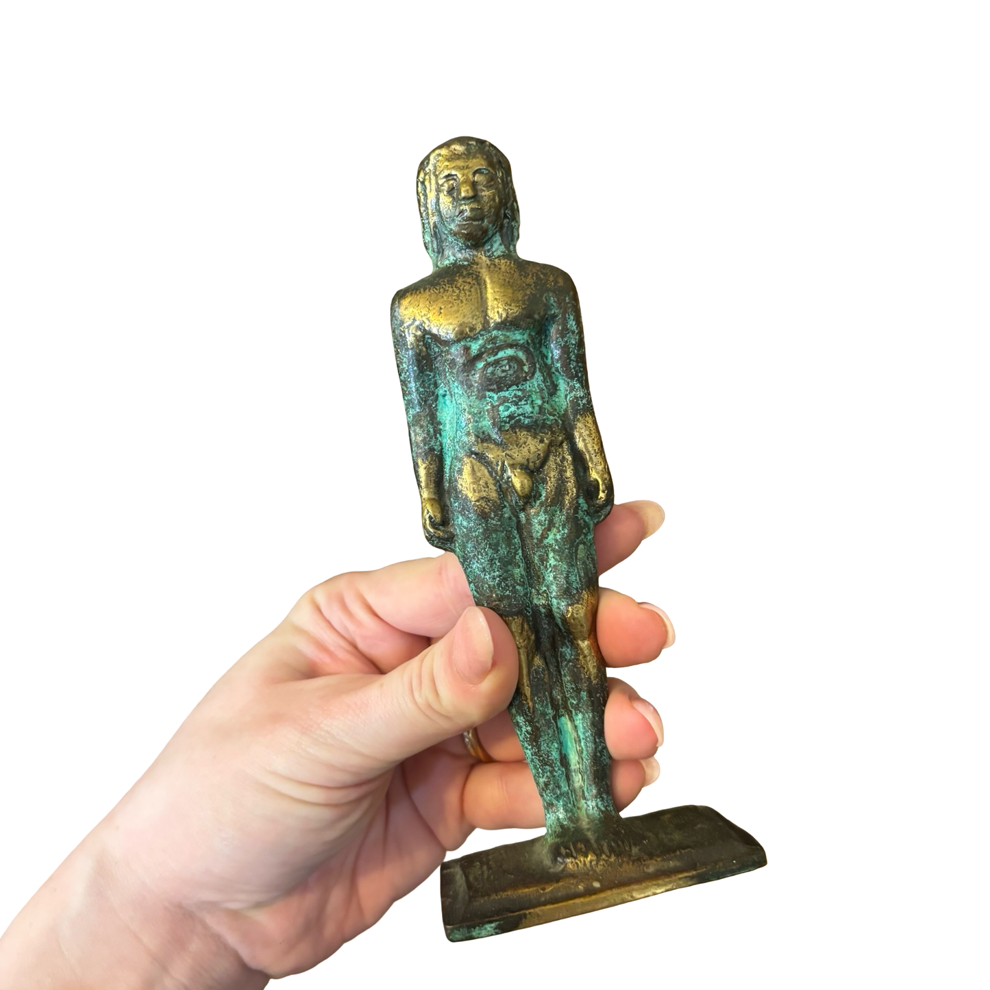 Brass Male Nude Figure