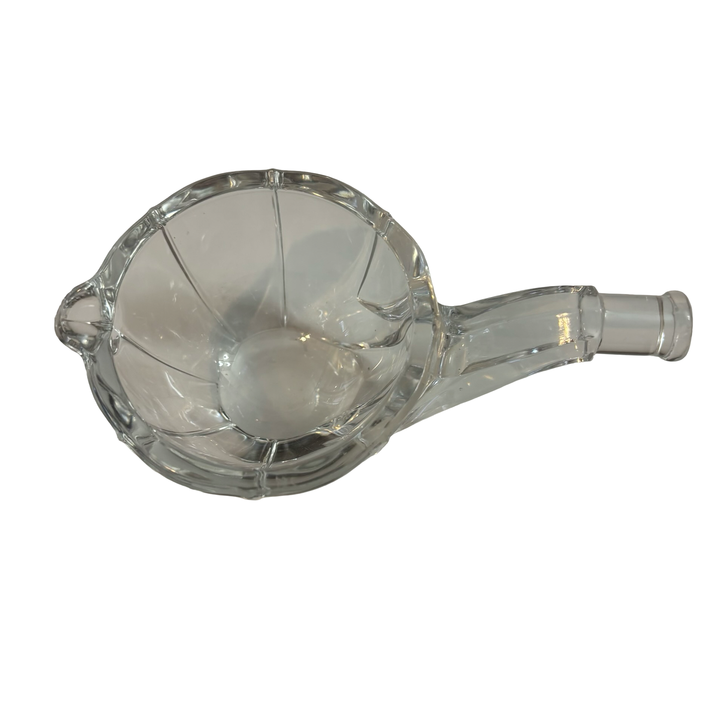 Val St. Lambert Crystal Pipe Ashtray