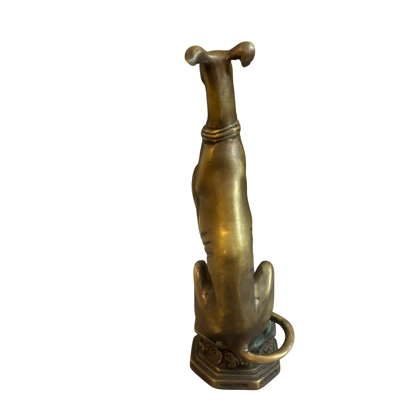 Bronze Greyhound Dog