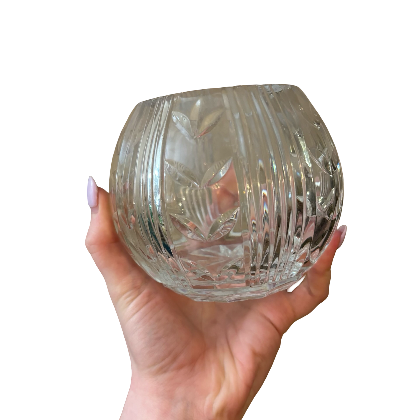 Crystal Rose Bowl