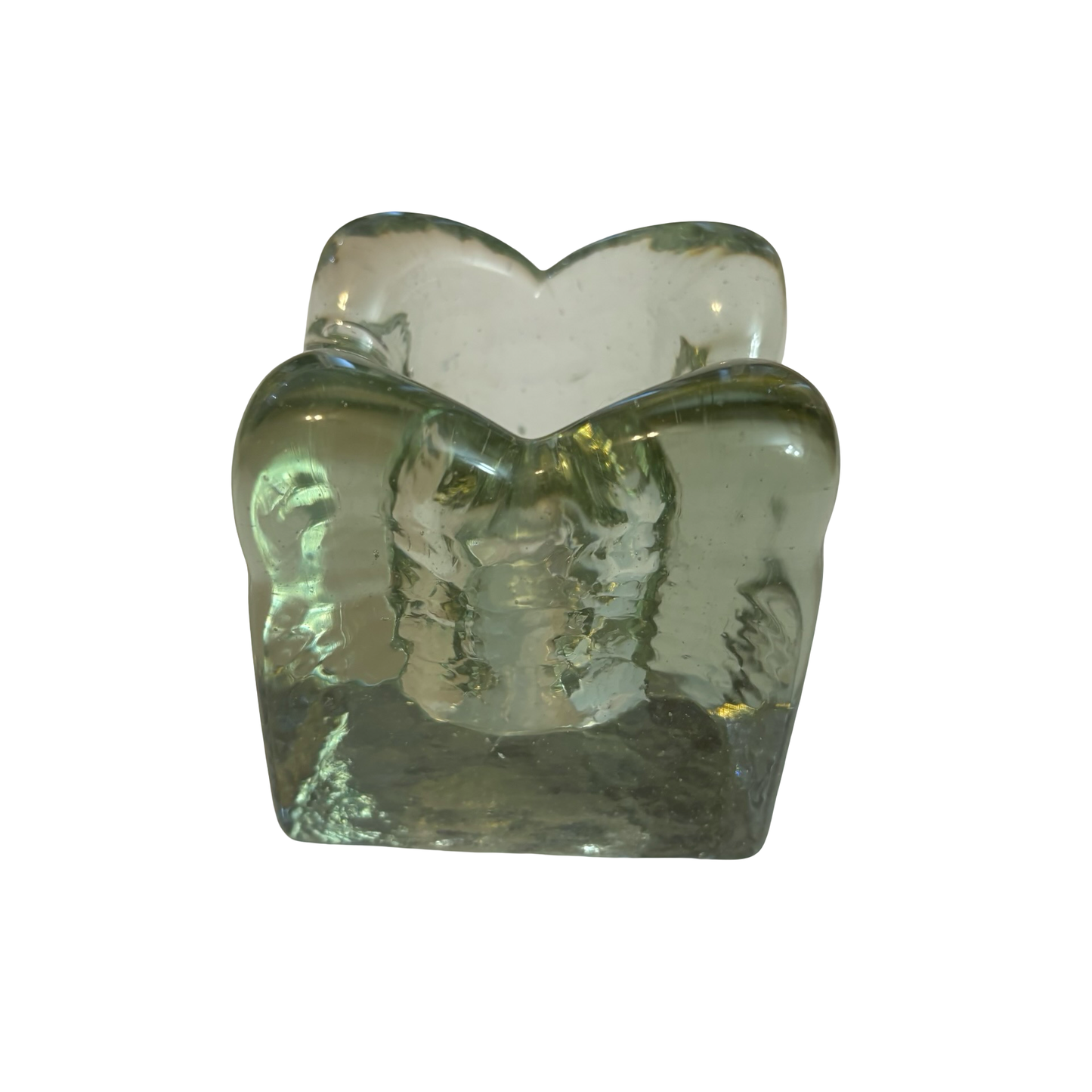 Blenko Glass Ice Cube Votive