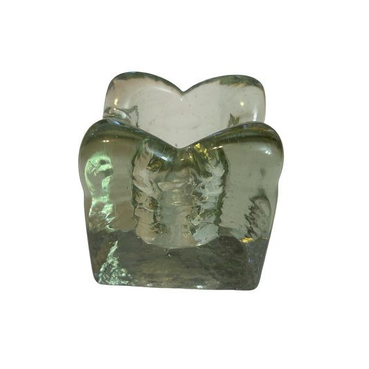 Blenko Glass Ice Cube Votive