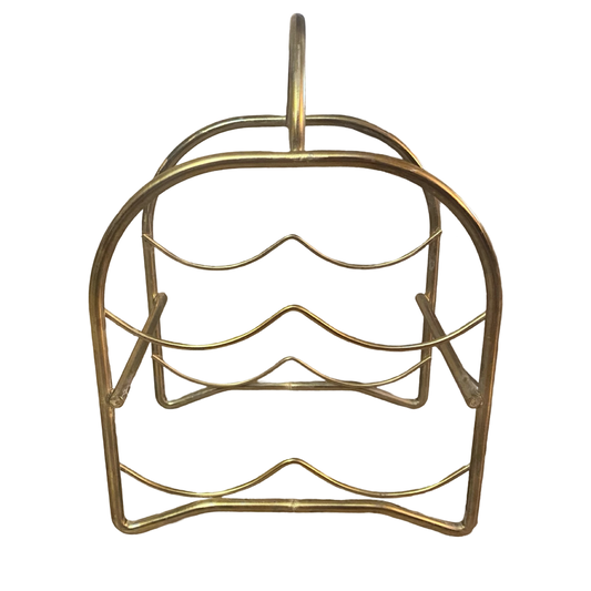 Brass Wine Rack