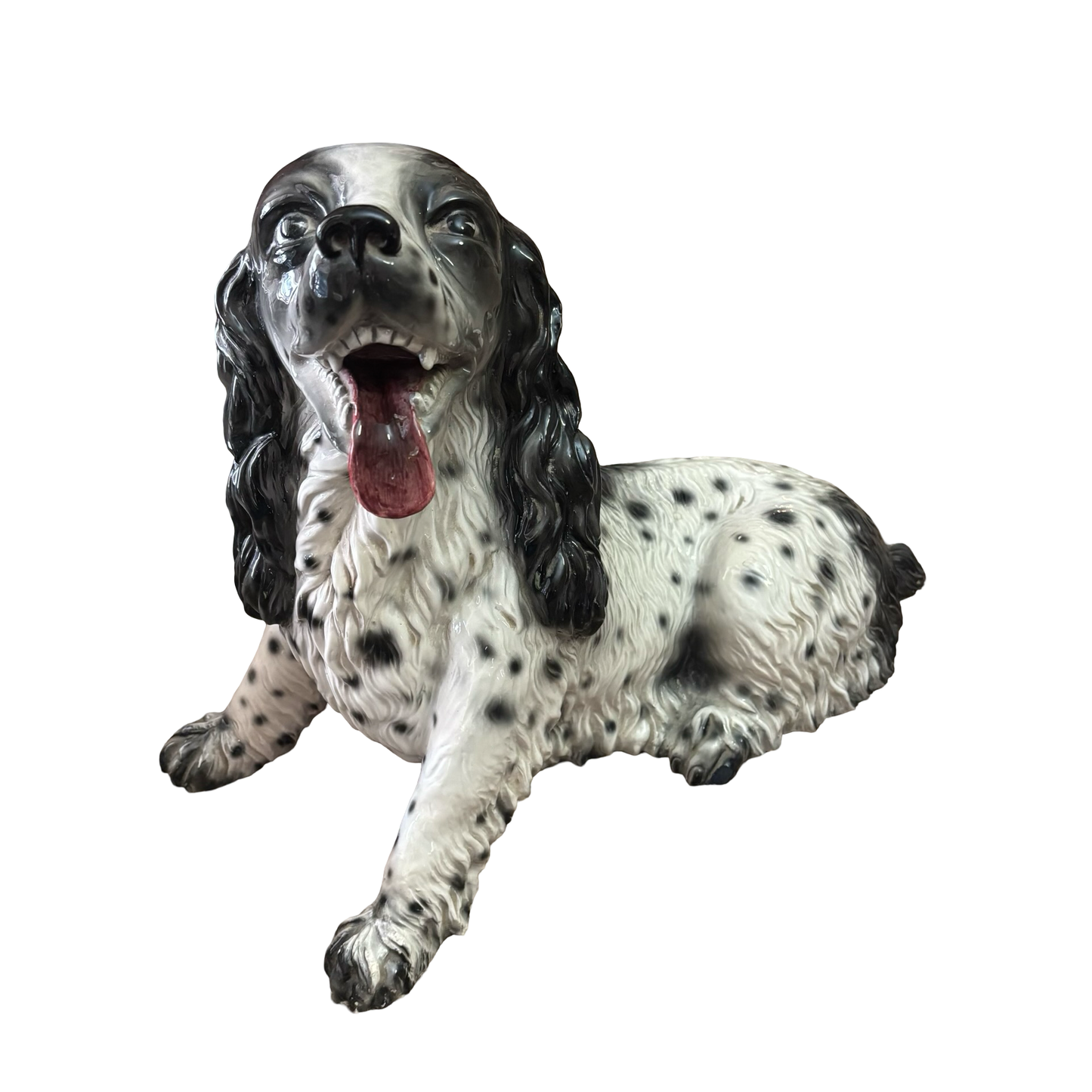 Huge Italian Ceramic Cocker Spaniel