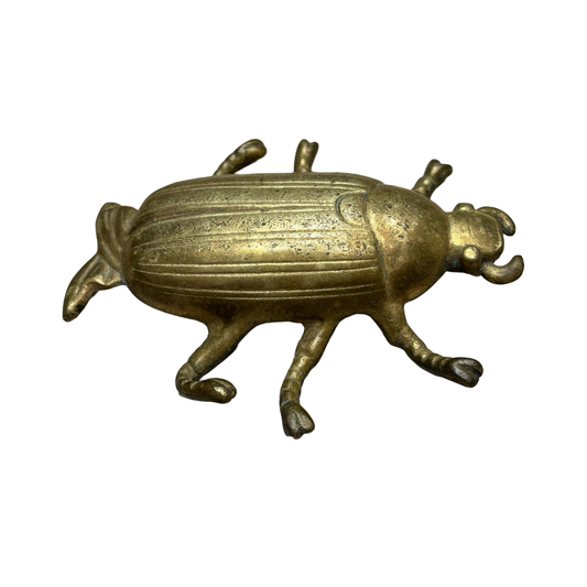 Brass Scarab Beetle