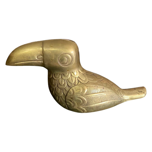 Large Brass Toucan