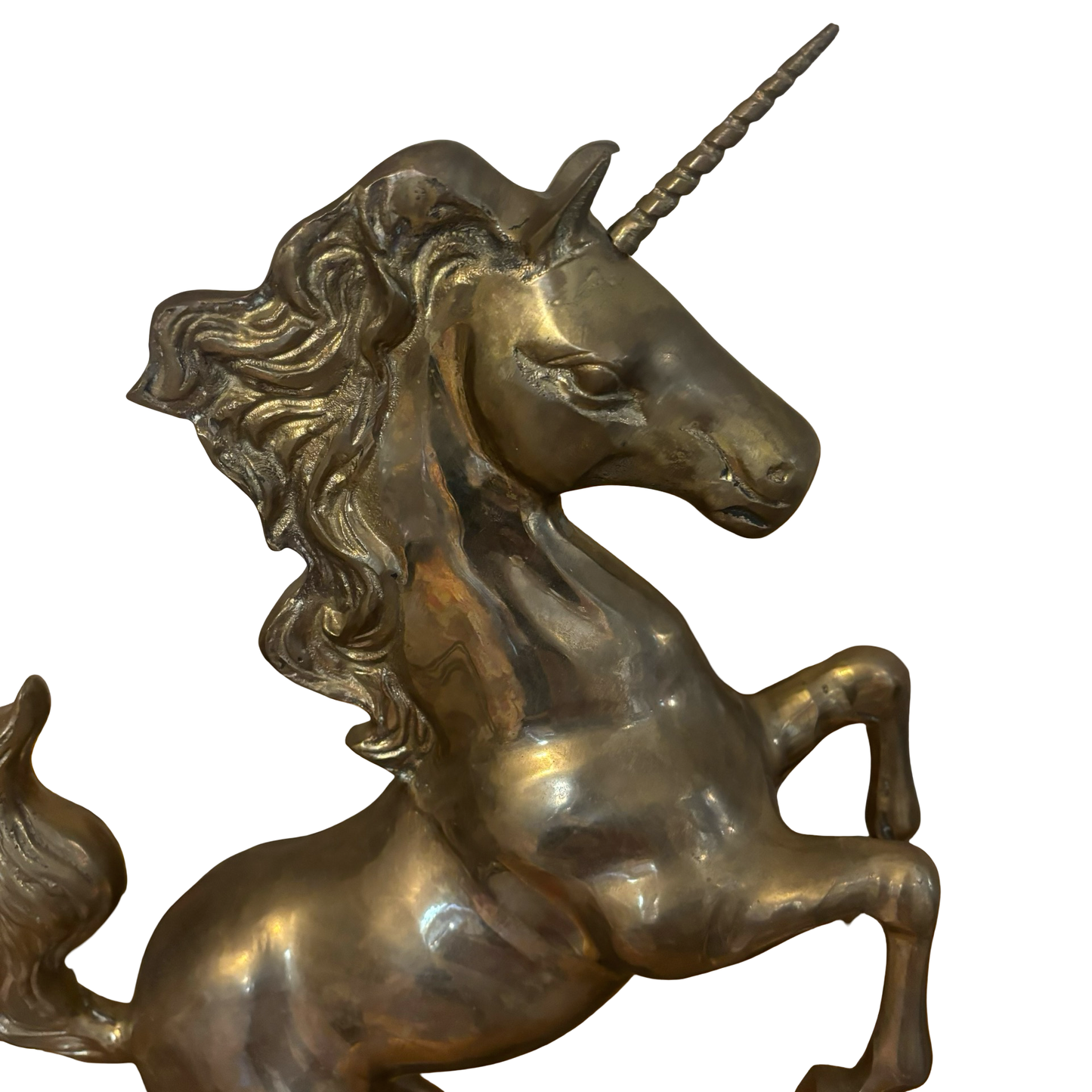 Extra Large Brass Unicorn