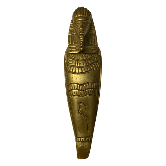 Brass King Tut Sarcophagus Box