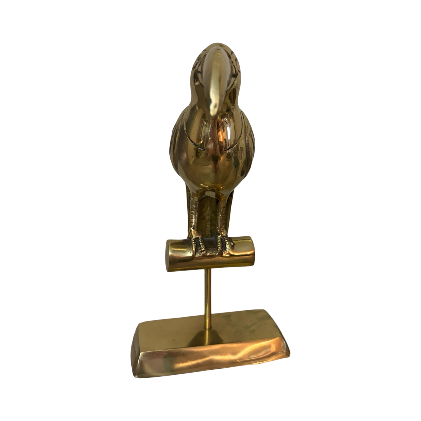 Brass Perched Toucan