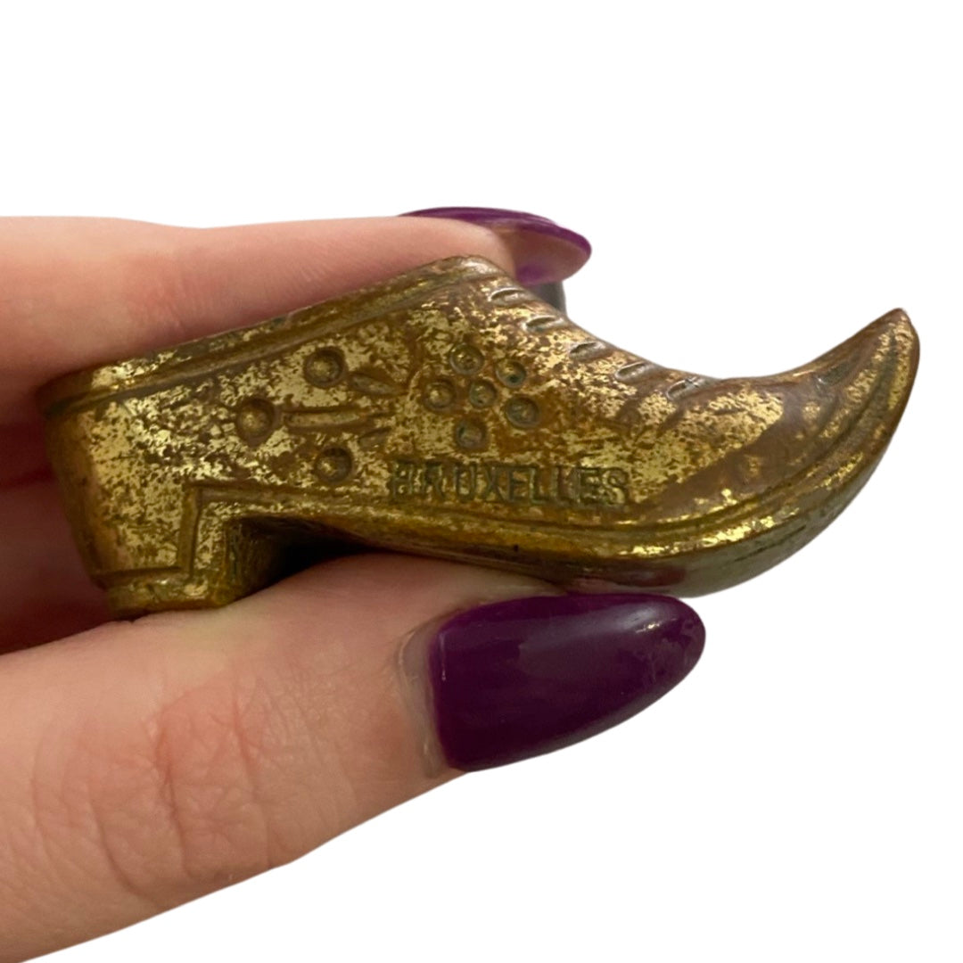 Mini Brass Shoe