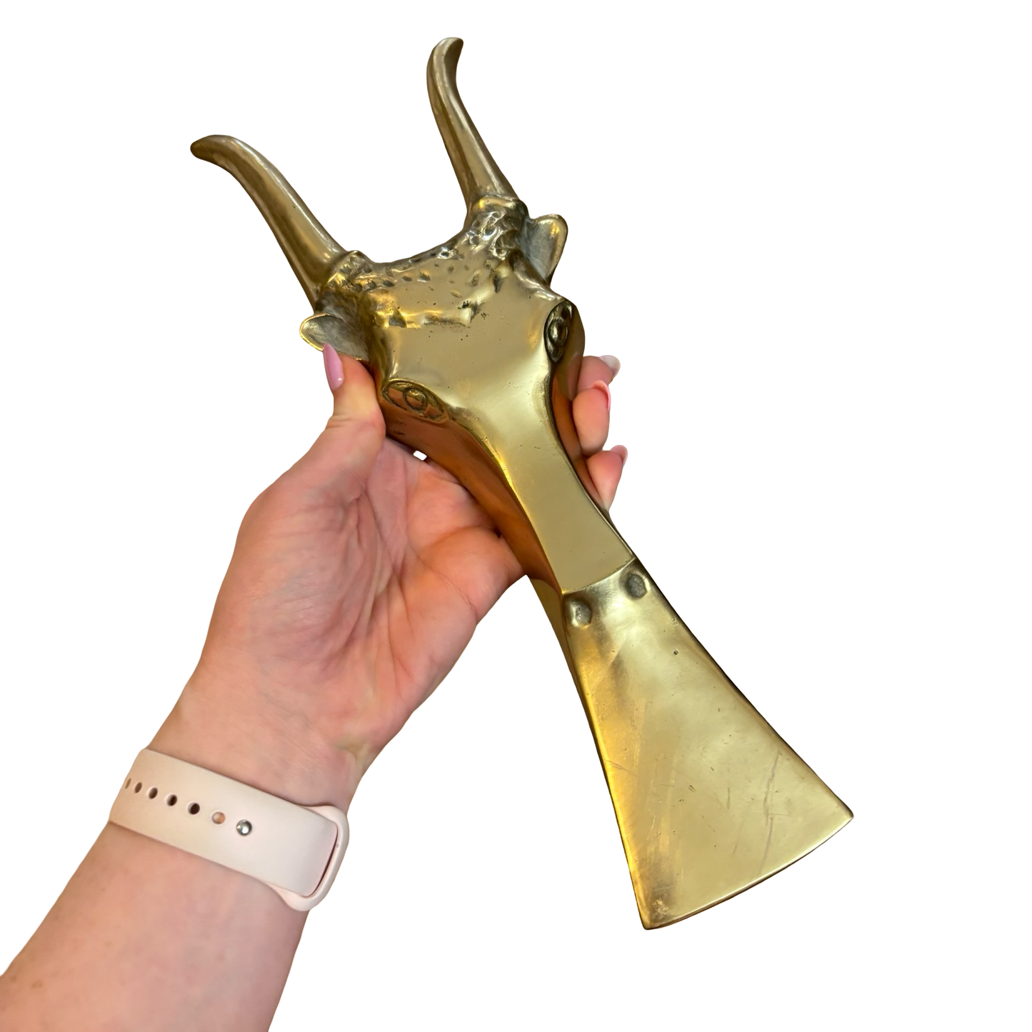 Brass Steer Bootjack