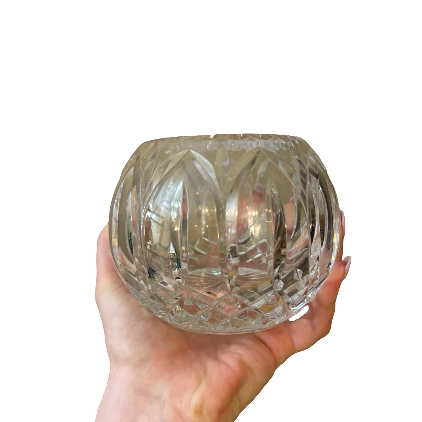 Crystal Rose Bowl