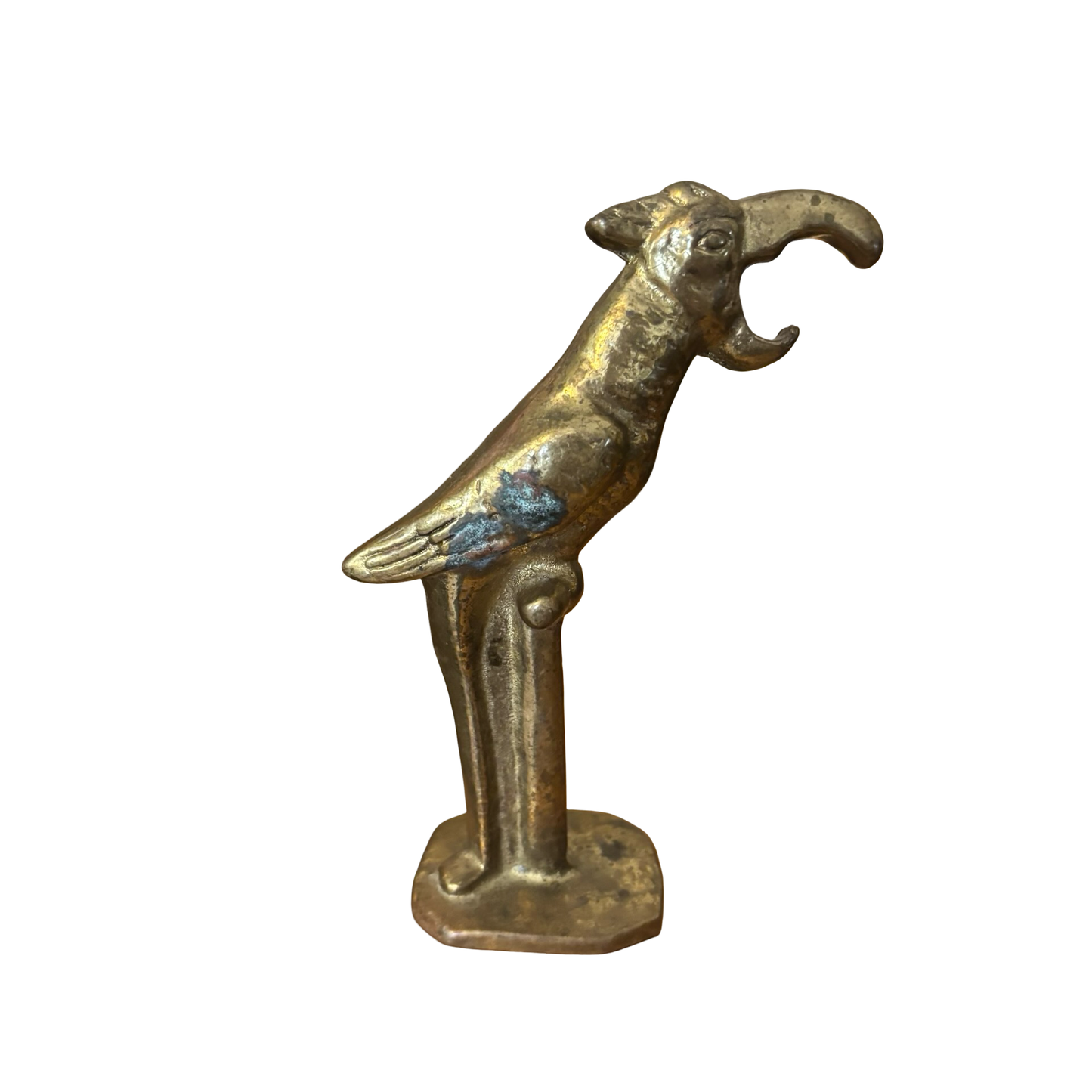 Brass Parrot Bird Bottle Opener