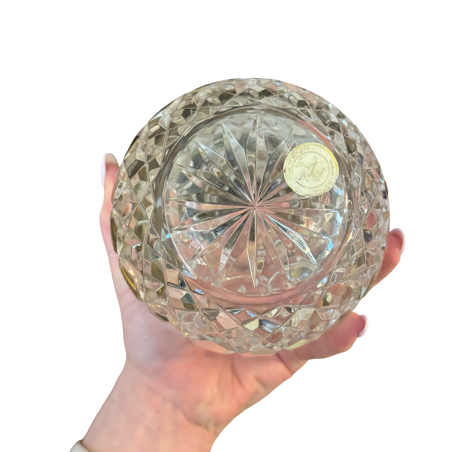 Crystal Rose Bowl
