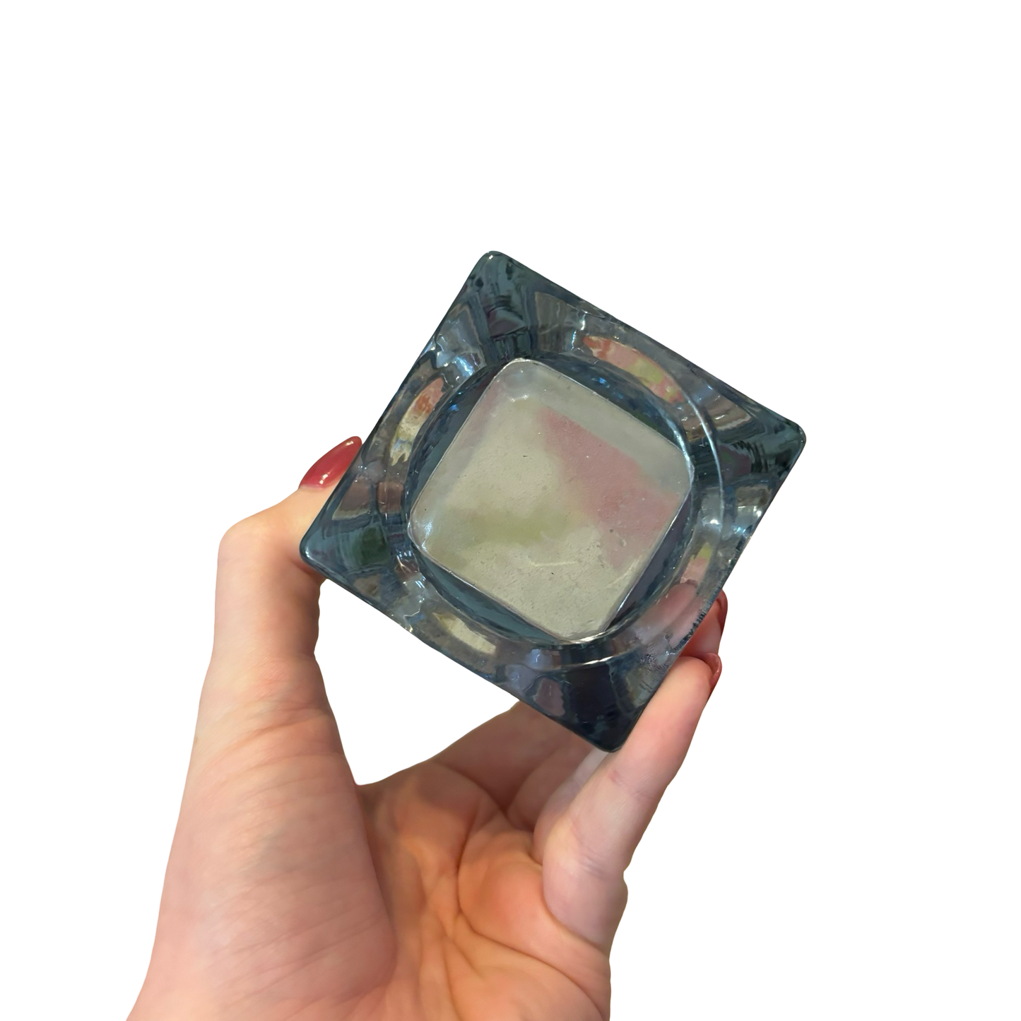 Blue Sun Viking Glass Votive