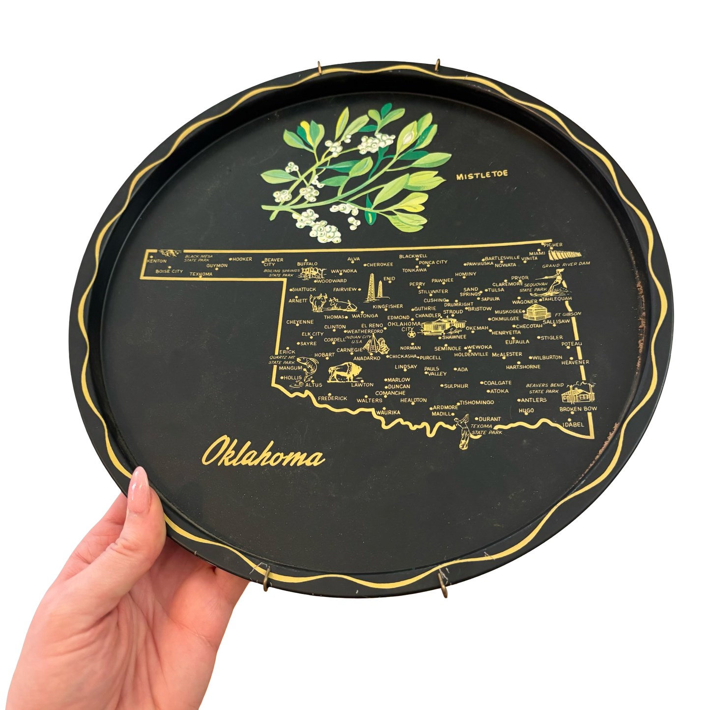 Oklahoma State Plate