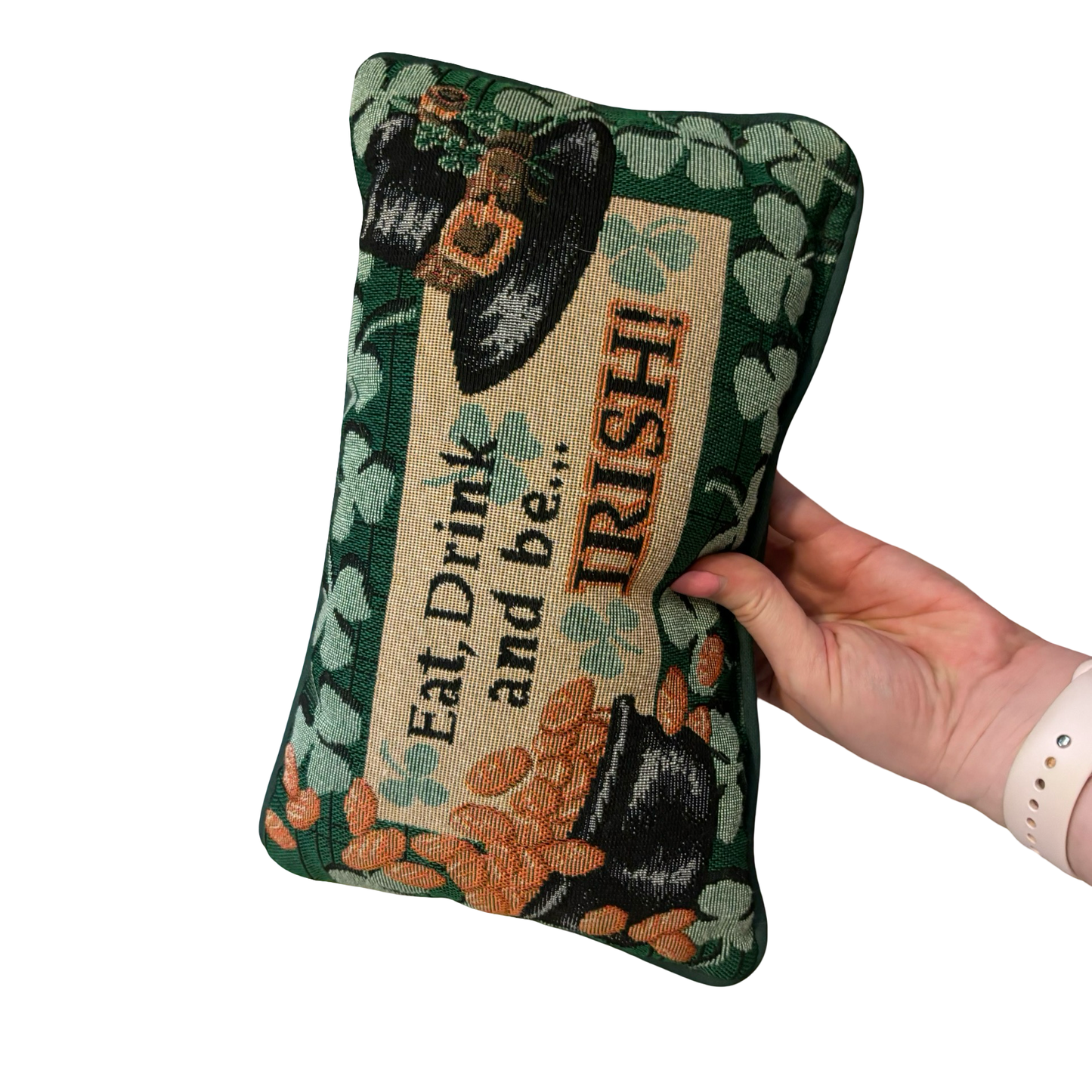 Eat, Drink and Be Irish Pillow