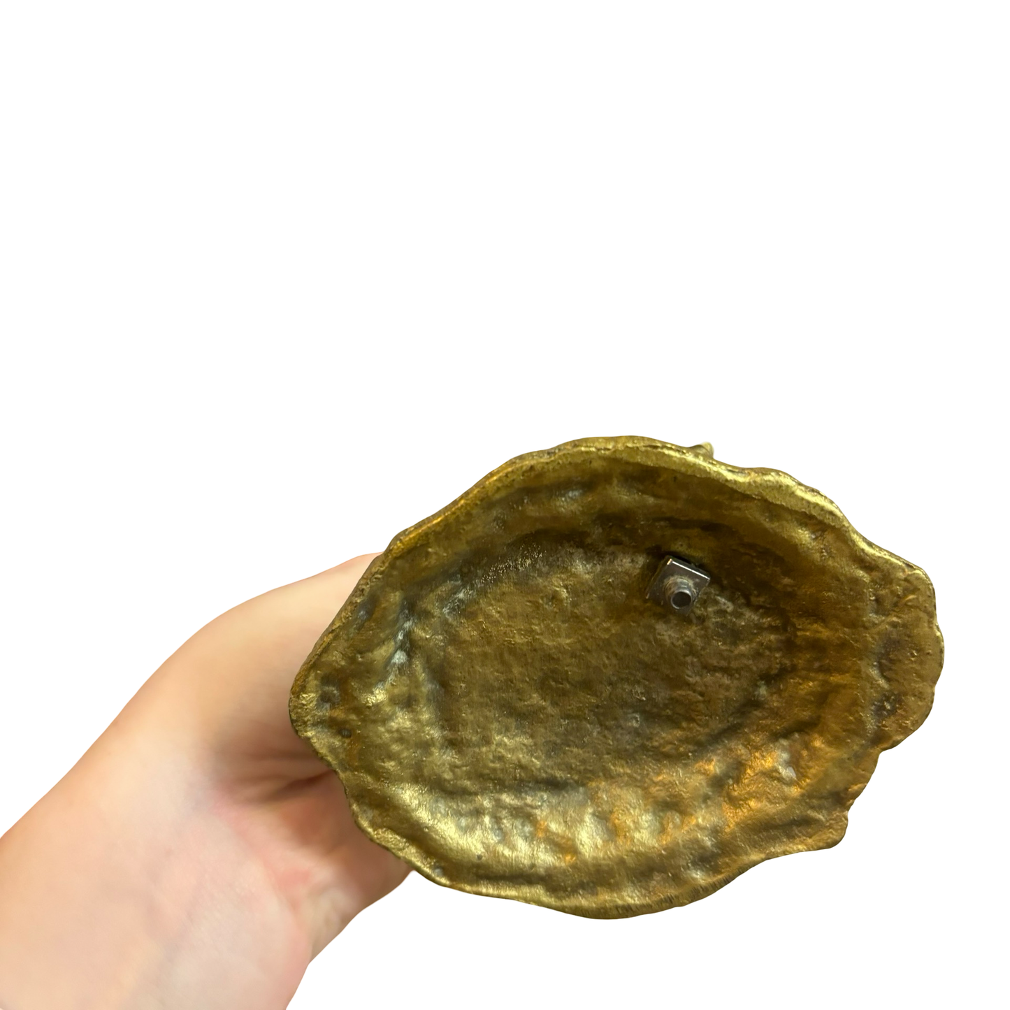 Brass Tree with Rabbit