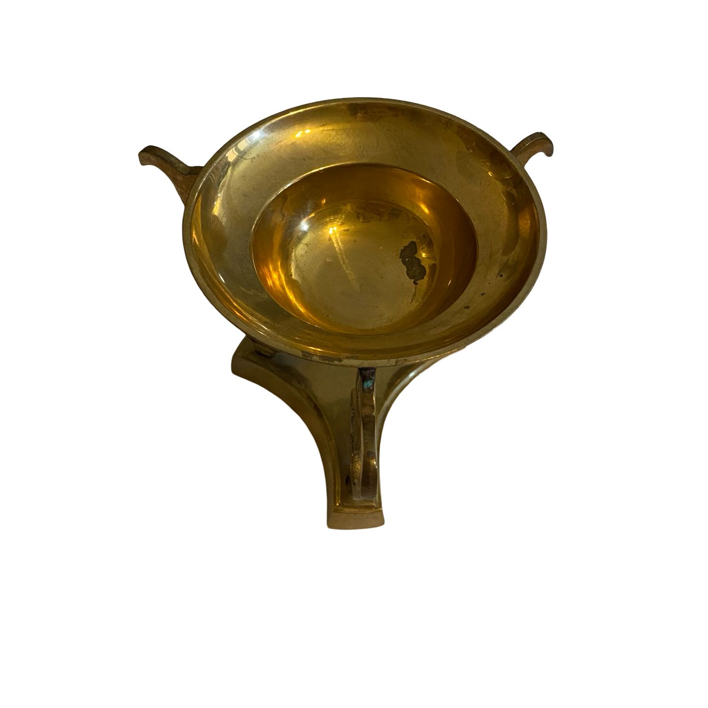 Brass Pedestal Dish