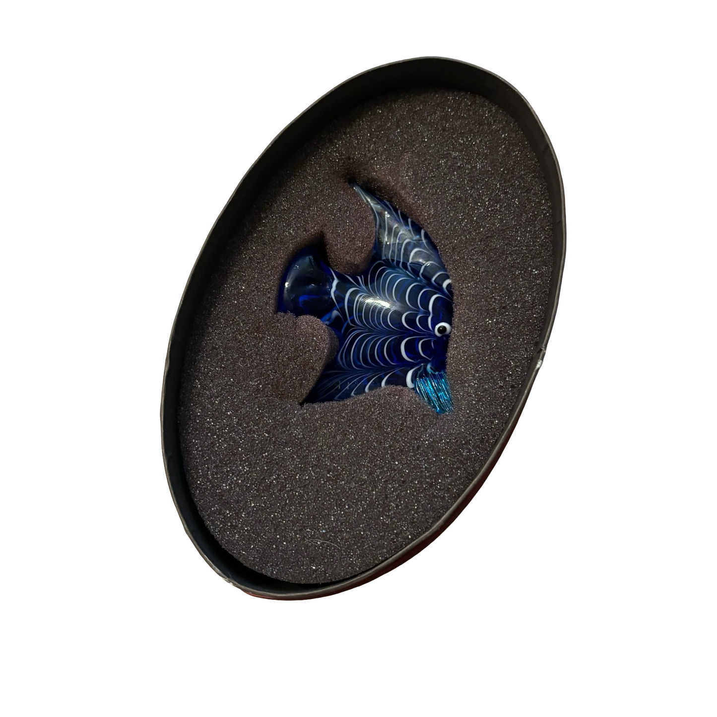 Fitz and Floyd Glass Angel Fish