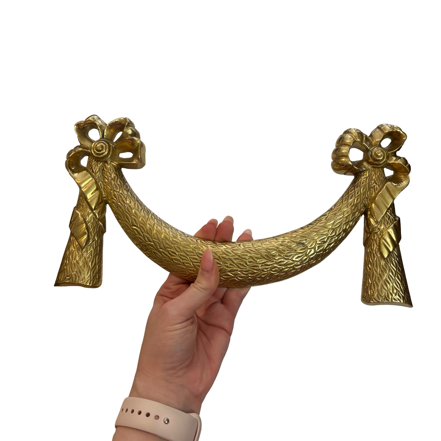 Brass Bow Wall Decor