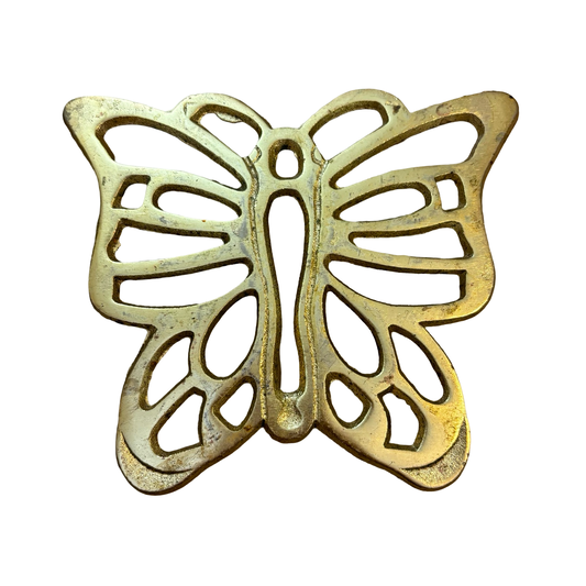 Brass Butterfly Trivet