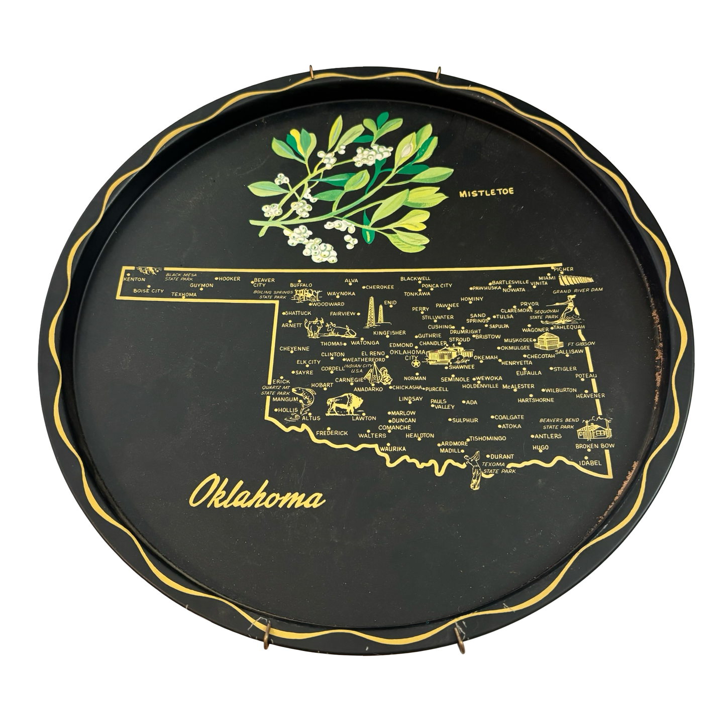 Oklahoma State Plate