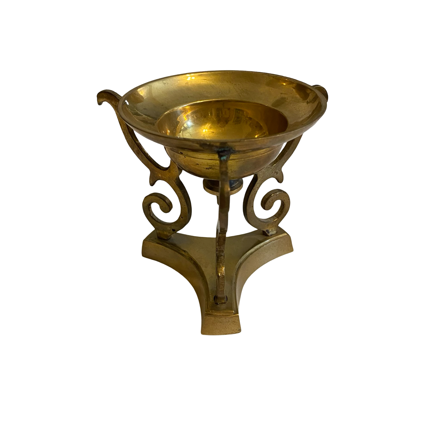 Brass Pedestal Dish