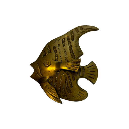Brass Fish Wall Decor