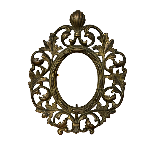 Brass Ornate Photo Frame