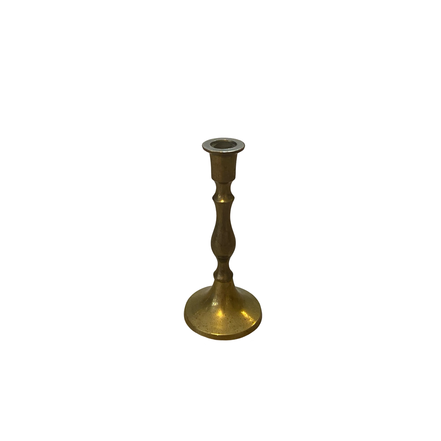 Tiny Brass Candlestick