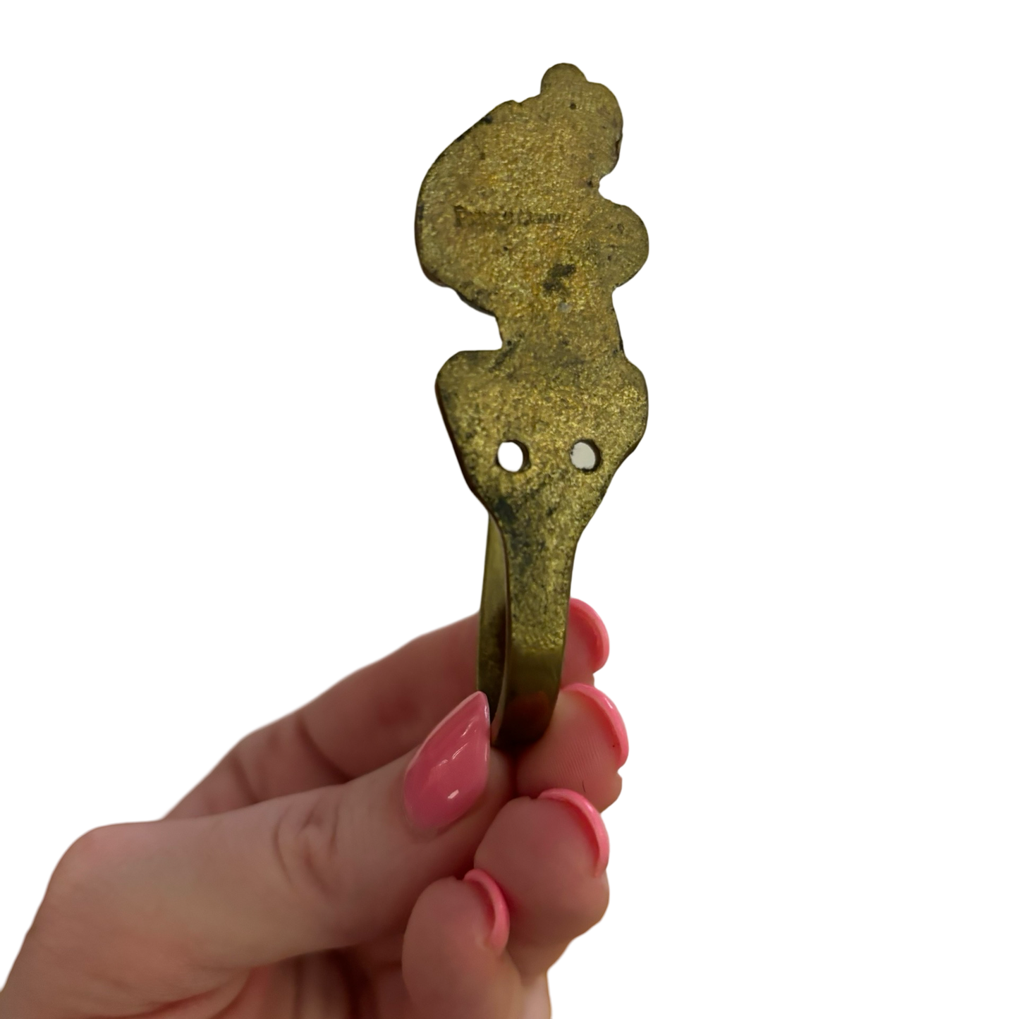 Brass Woman Hook