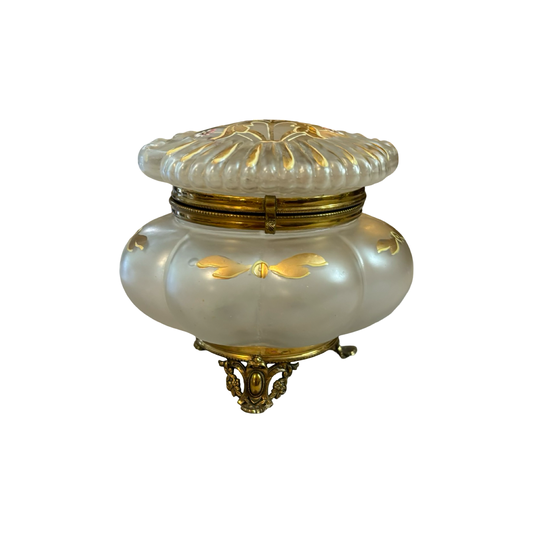 Antique Victorian Boudoir Jar