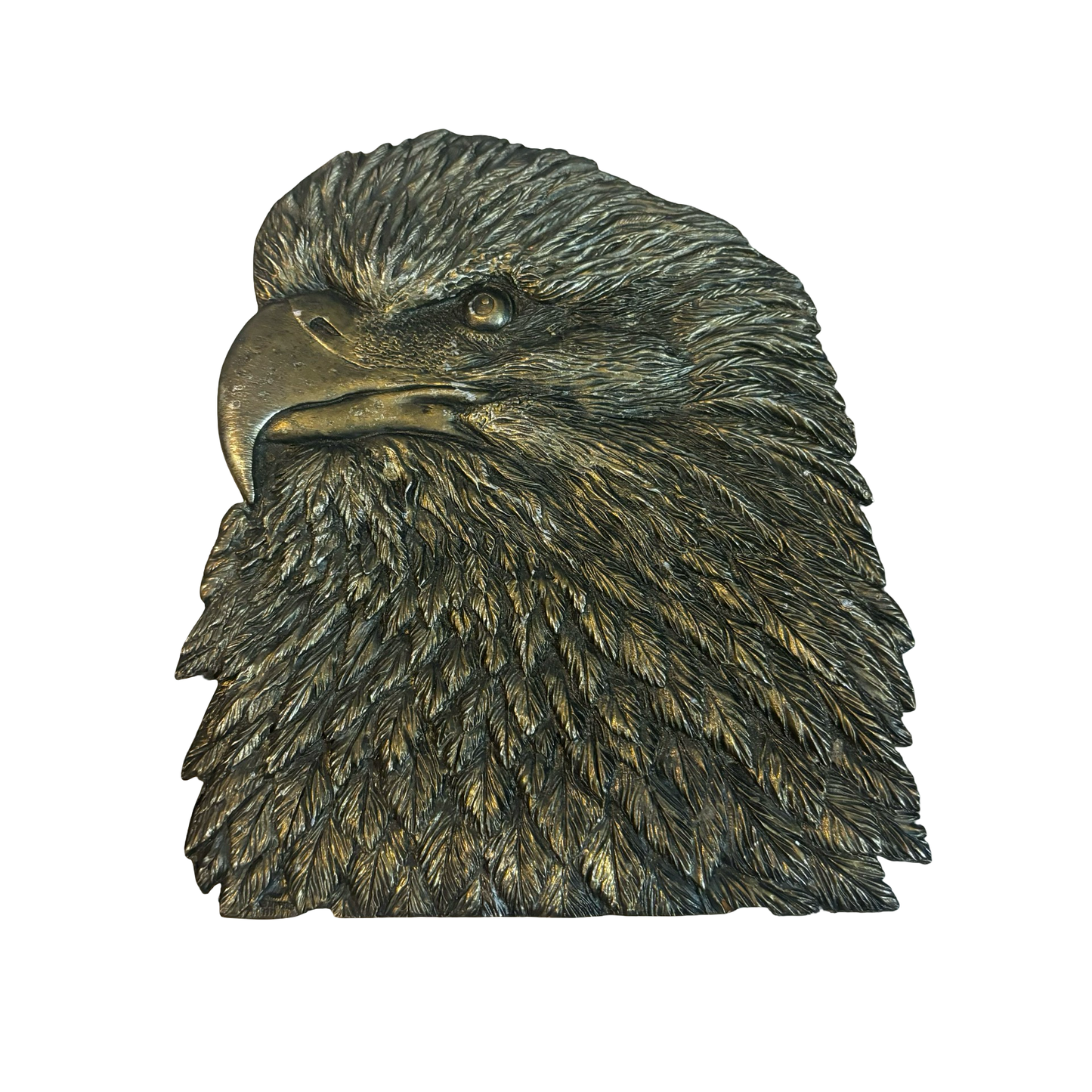 Brass Eagle Head Trivet