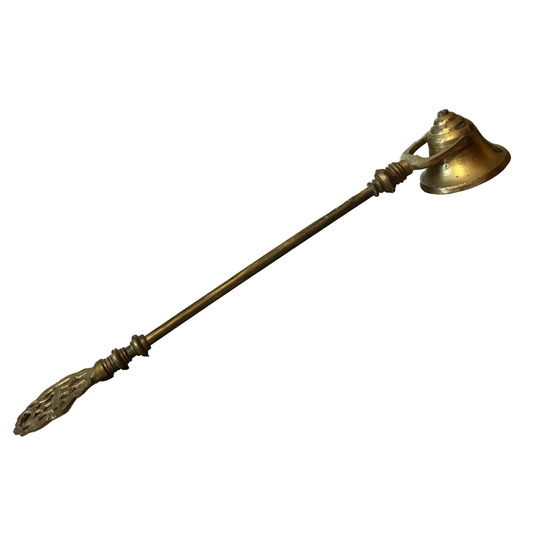 Large Brass Candle Snuffer
