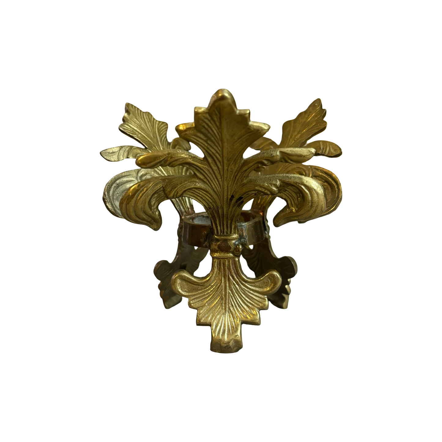 Brass Fleur de Lis Stand