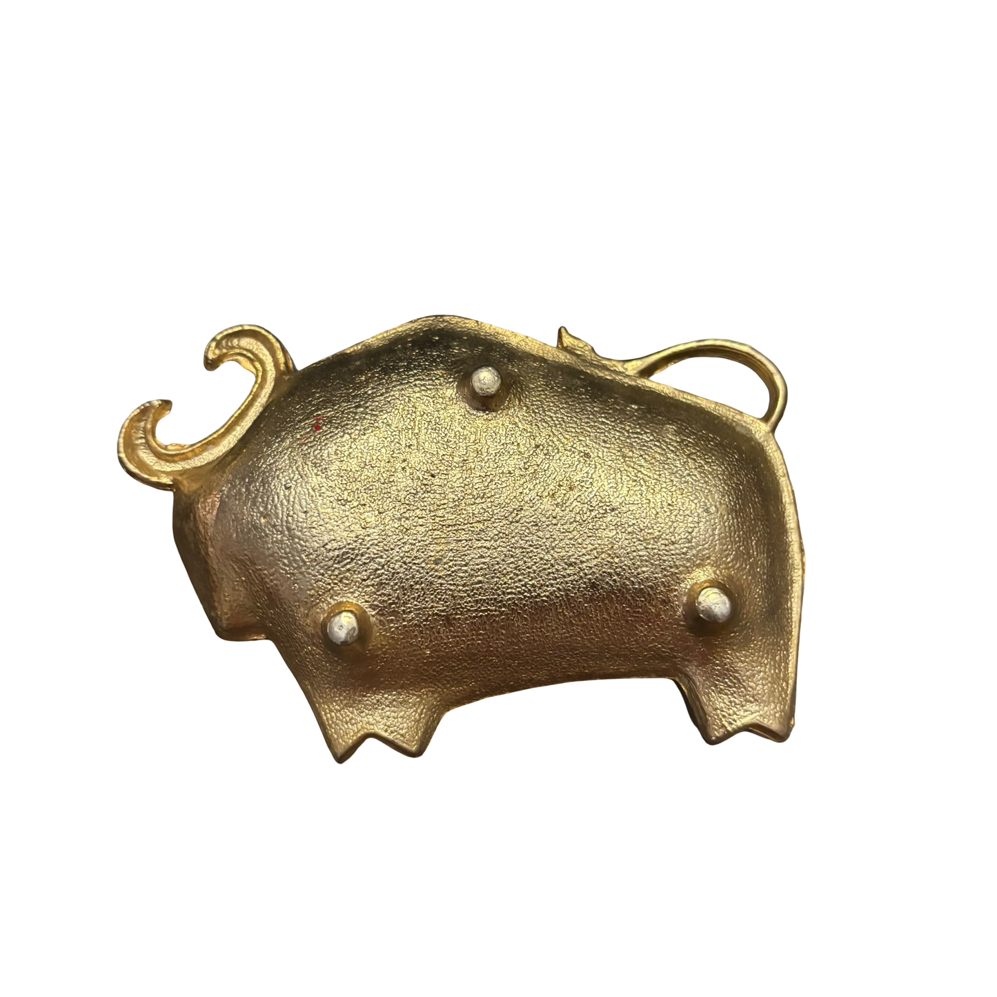Brass Bull Ashtray