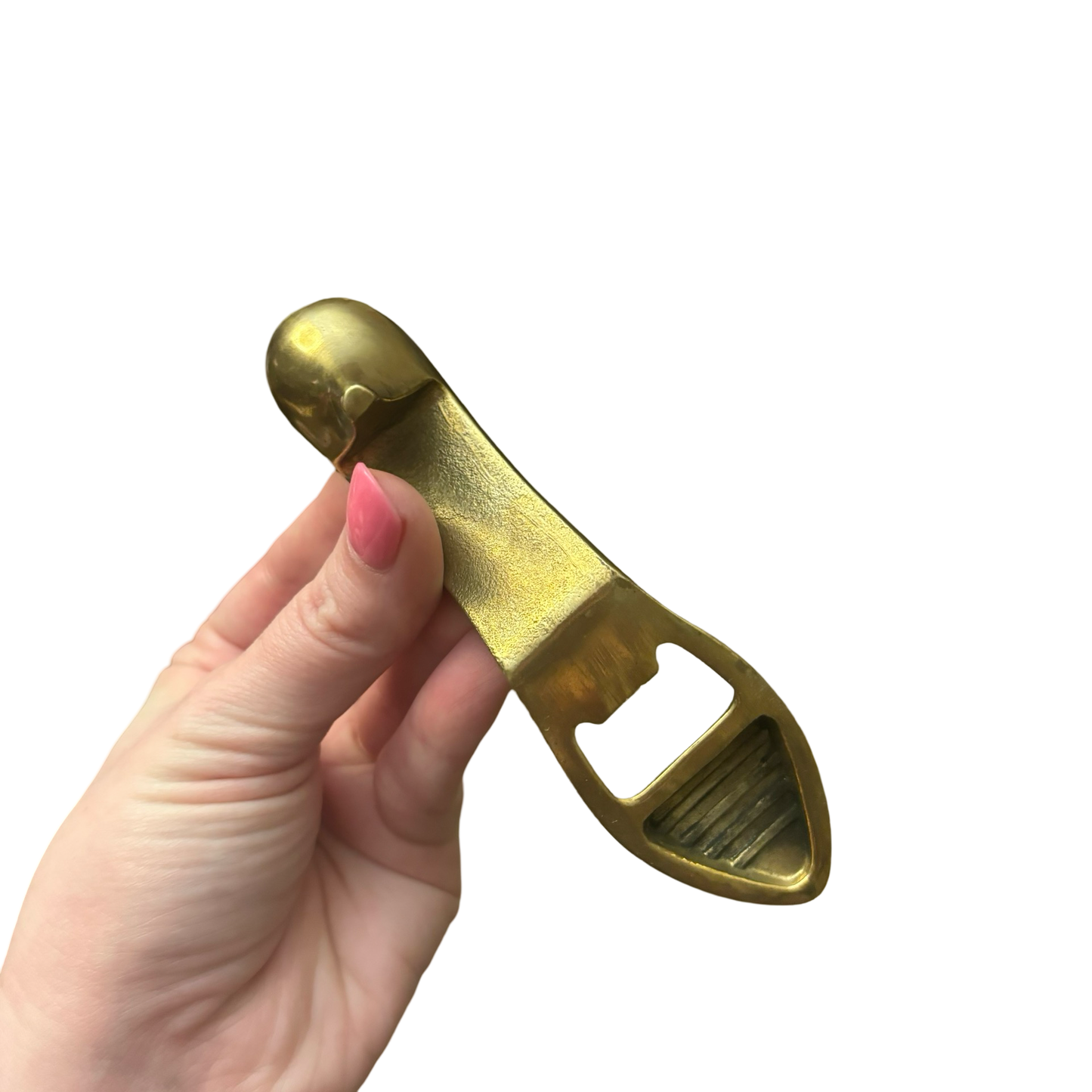 Brass Princess High Heel Shoe Bottle Opener