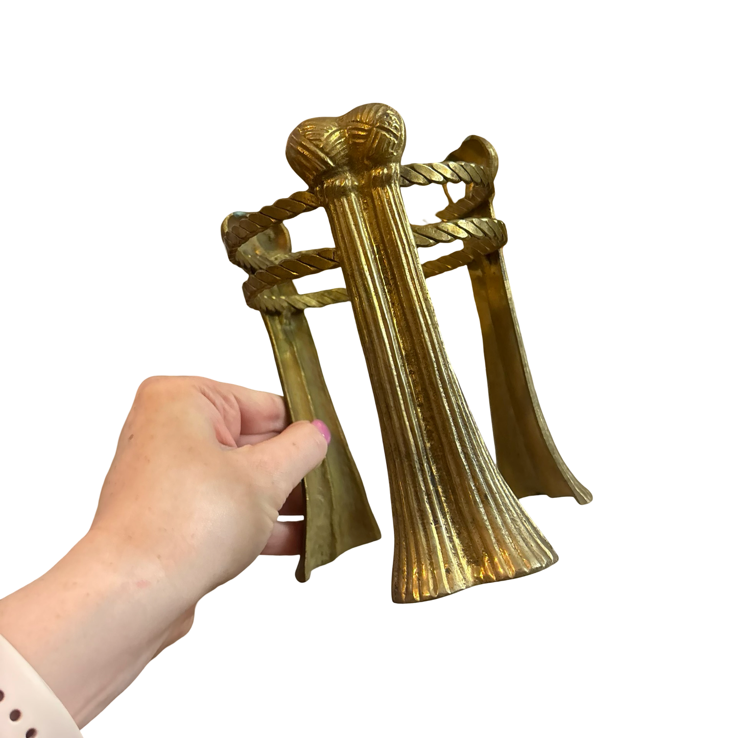 Brass Tassel Stand